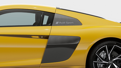 Sideblade supérieur personnalisé Audi exclusive
