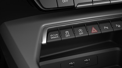 Adaptive chassis control with Audi drive select