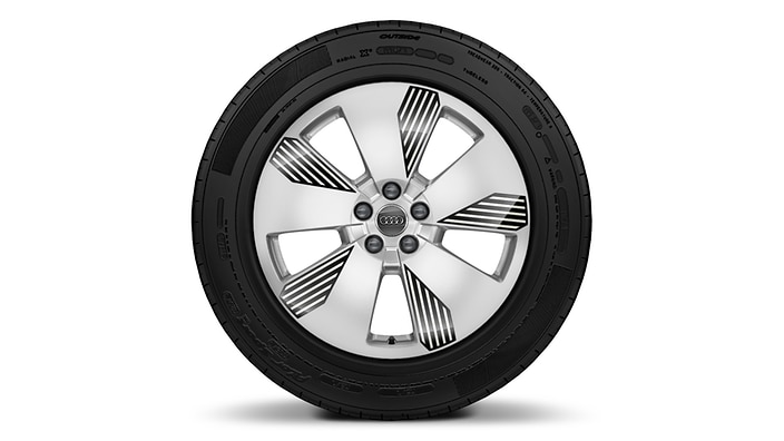 19" 5-spoke-aero design wheels
