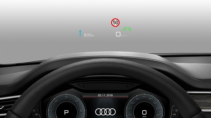 Audi head-up display