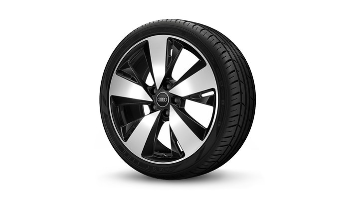 19" 5-arm-aero design wheels, bicolor finish