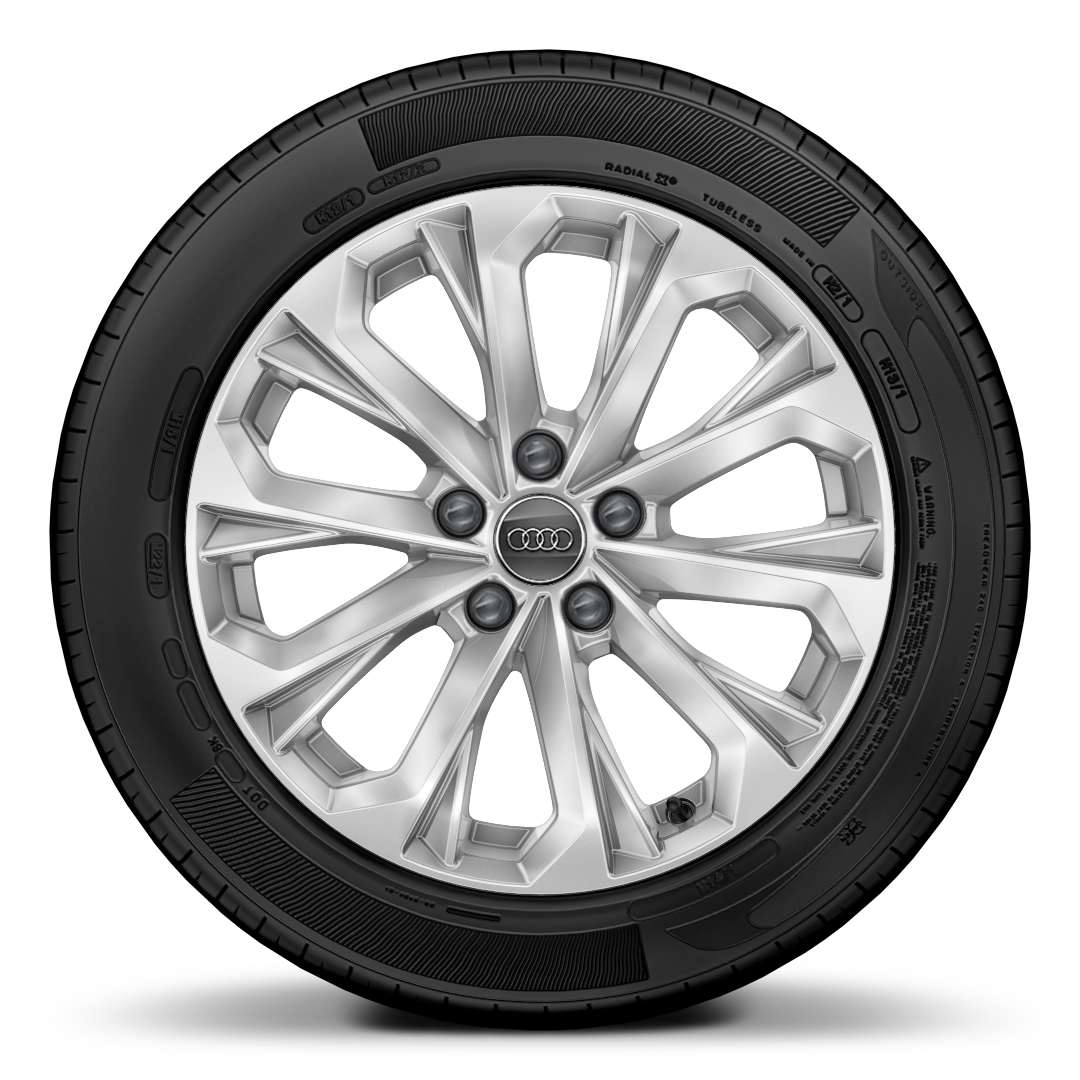 17x7.5J 10-spoke-crystal design alloy wheels
