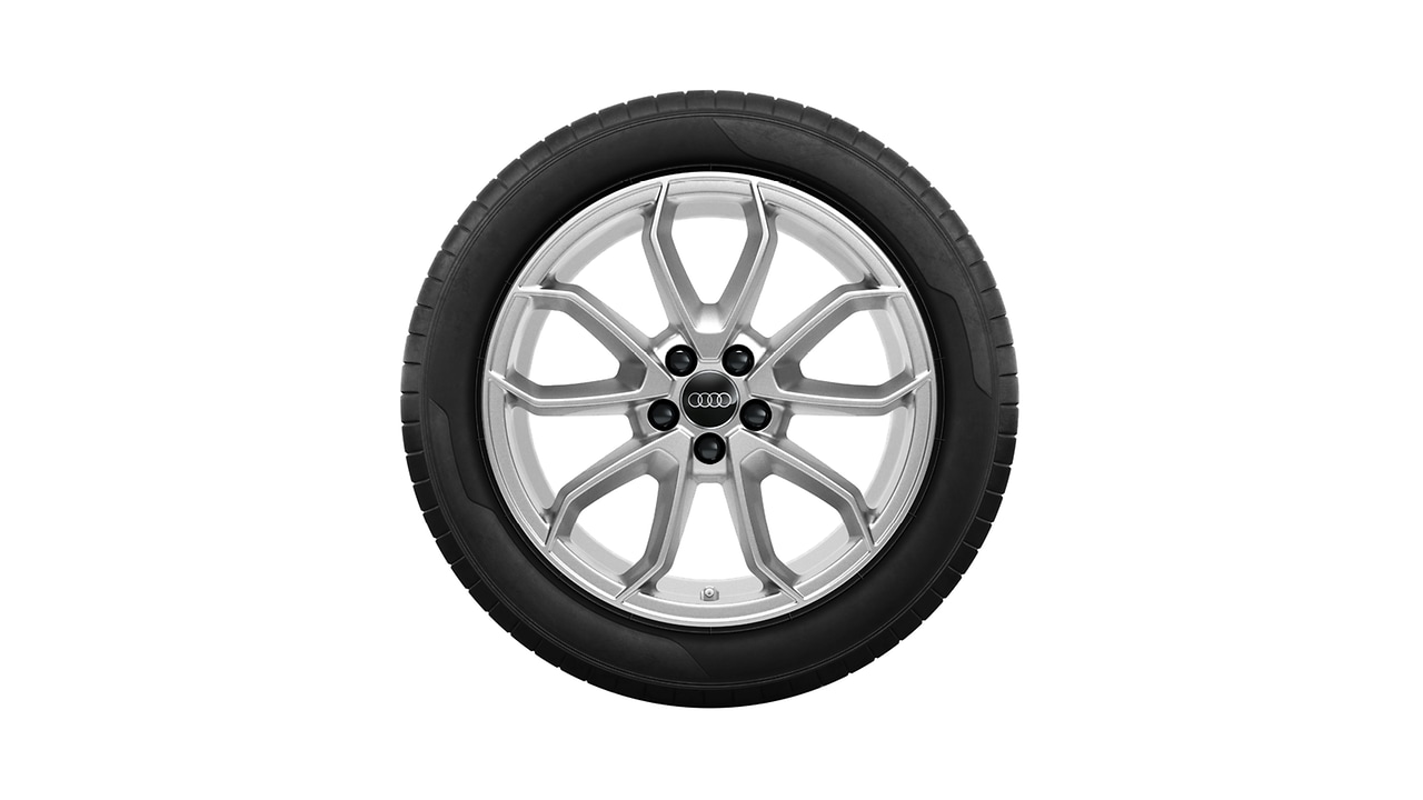 Rad, 5-Arm-Carabus, Reverse, 7,5Jx17, Winterreifen 215/45 R17 91W XL