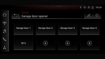 Garage door opener (Homelink®)