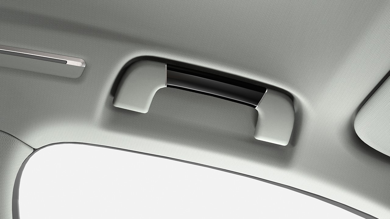 Elementos decorativos ampliados em verniz de piano Preto