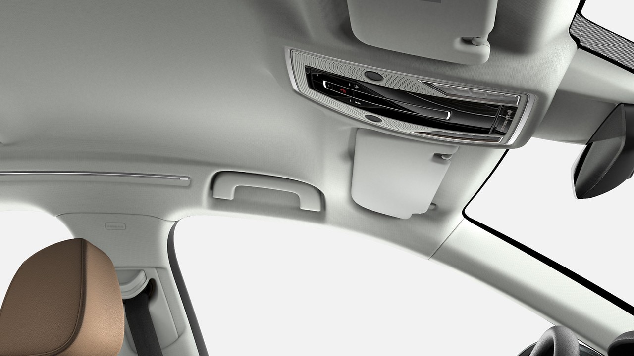 Revestimento do teto em tecido