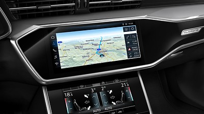 MMI® Navigation plus with MMI® touch response