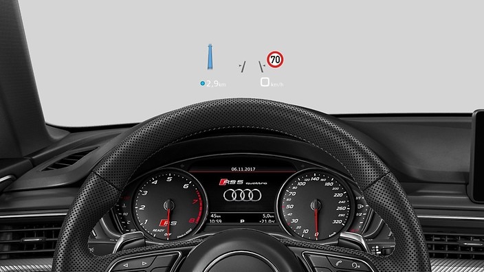 Audi head-up display