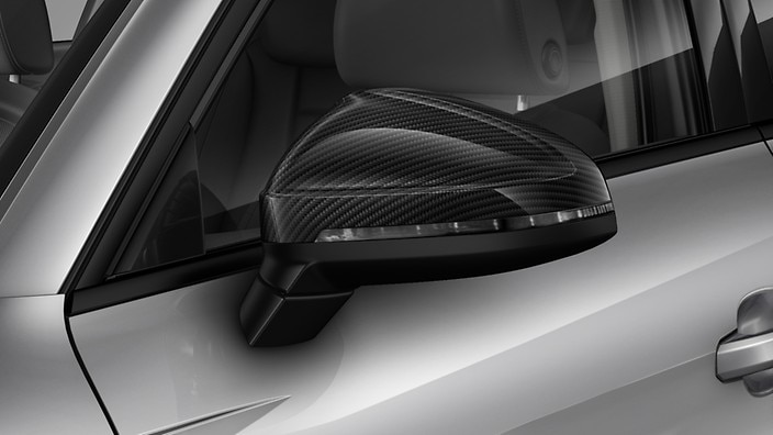 Carbon fibre mirror housings