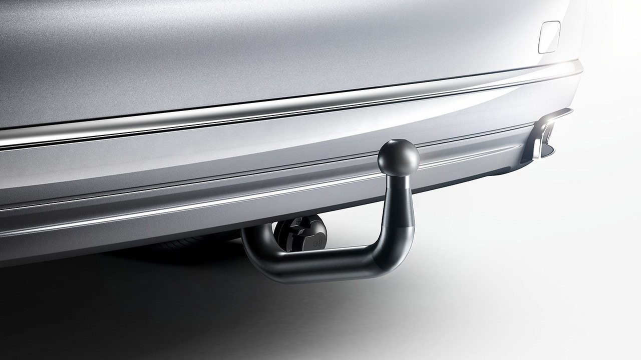 Towing bracket – electrically folding