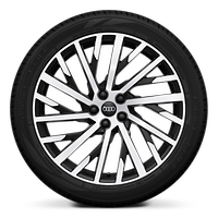 20&quot; 10 spoke black anthracite alloy wheels