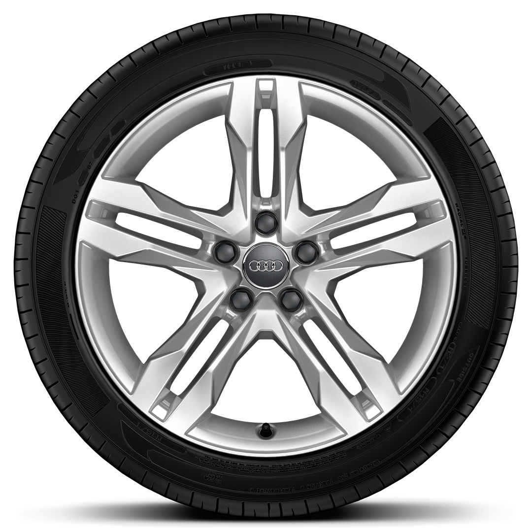18&quot; x 7.5J&quot; &apos;5-twin-spoke dynamic&apos;design alloy wheels with 245/45 R18 tyres