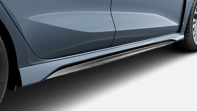Sill with carbon inserts