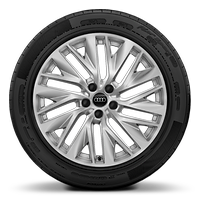 Cerchi in lega di alluminio 8,5J x 19 design a 10 razze a Y, con pneumatici 245/45 R19