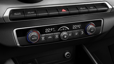 Dual-zone electronic climate control