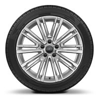 18" Audi Sport® 10-V-spoke design wheels with 225/40 all-season tires