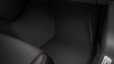 Designpaket schwarz-karmesinrot Audi exclusive