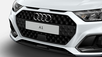 Audi exclusive μαύρο γυαλιστερό διακοσμη τικό πακέτο