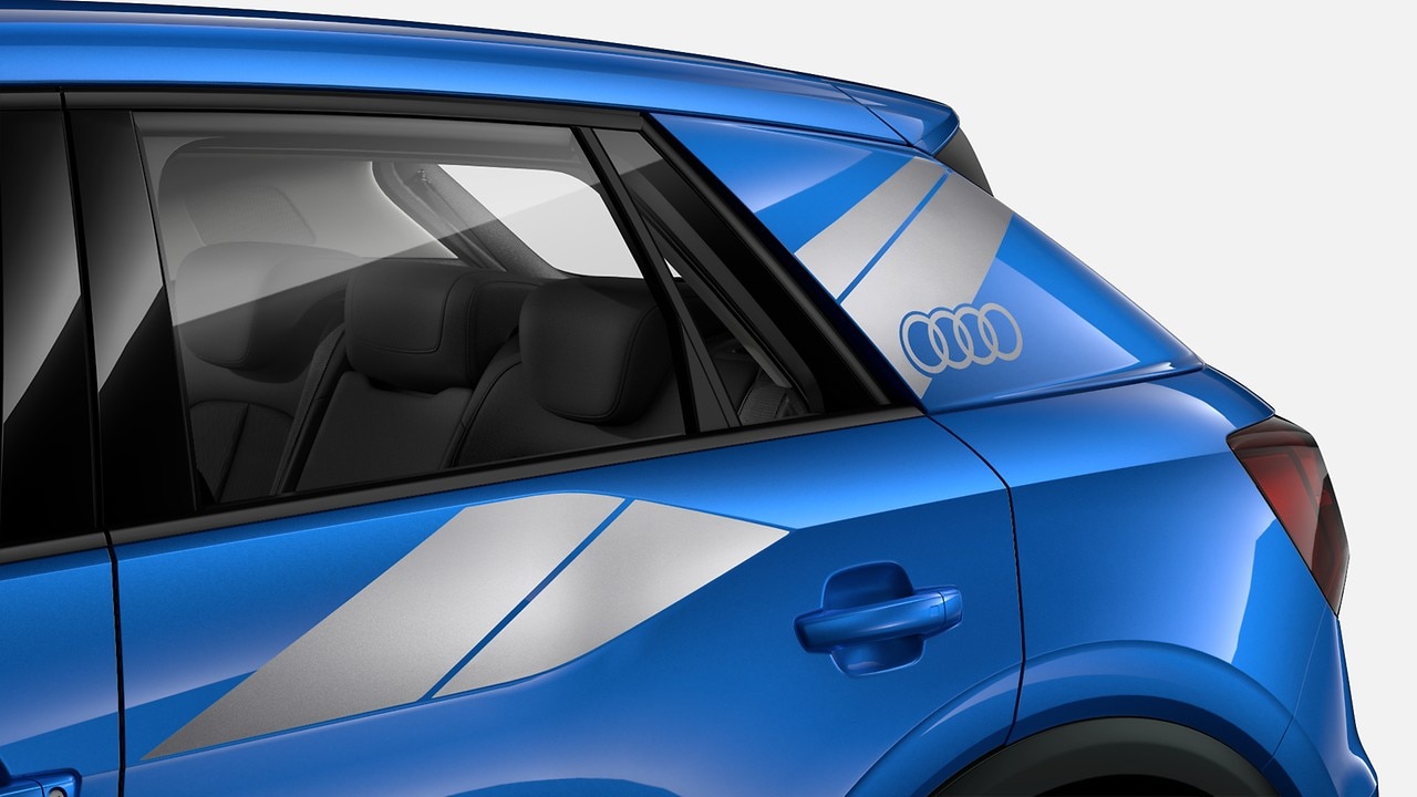 Pel&iacute;culas decorativas em design inclinado Prata Florete Fosco