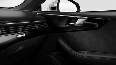 Lacado brillante negro Audi exclusive Madera con acabado negro Piano