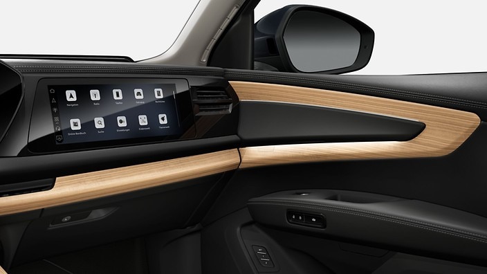 Inlays, Olive ash natural, amber brown