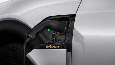 Compact e-tron charging system