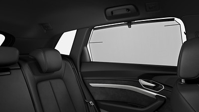 Roll-up sunshade for rear side windows