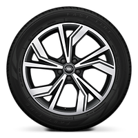 20" 5-V-spoke design wheels, bi-color finish