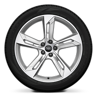 20&quot; Cast aluminium wheels in 5-double arm design