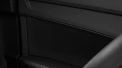 Door armrests in leatherette