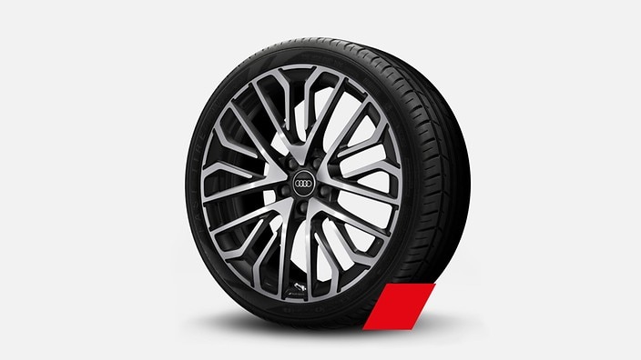 20" multispoke-S design wheels, bicolor finish