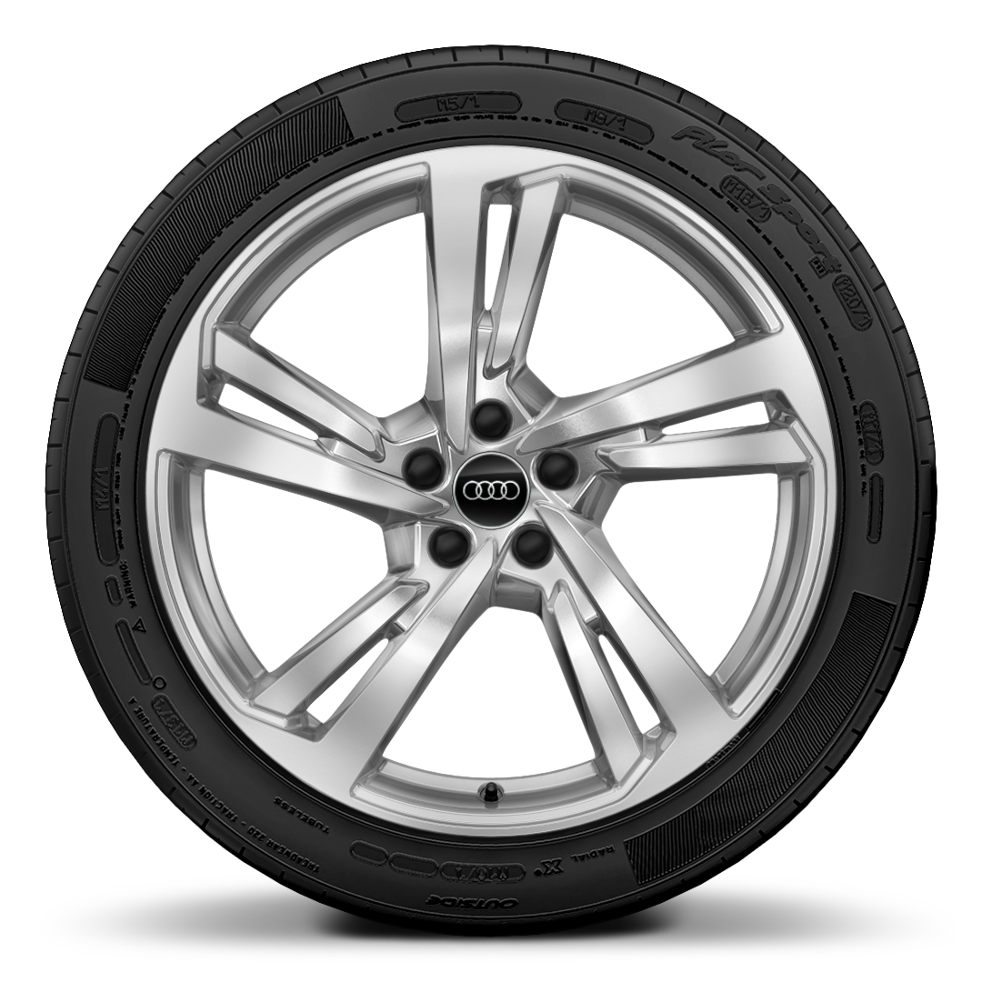 20’’ x 8.5J ‘Five twin-spoke’ design aluminium alloy wheels with 255/40 R20 tyres