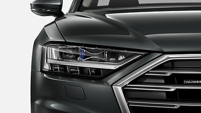 HD Matrix LED c Audi Laser Light и с задними фонарями, выполненными в OLED технологии