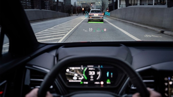 Augmented reality head-up display