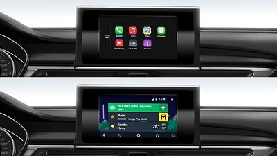 Audi smartphone interface