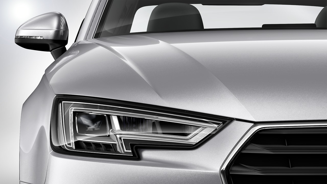 LED headlights with LED rear lights &amp; dynamic rear indicators