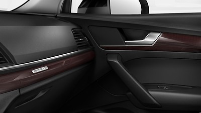 Inserts décoratifs carbone atlas rouge cramoisi Audi exclusive