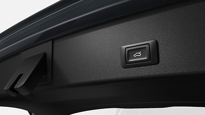 Luggage compartment lid, electrically opening and closing