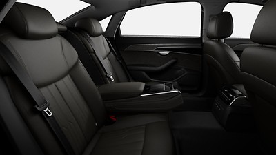 Rear bench seat/backrest, cannot be folded