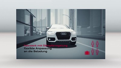 Comfort ανάρτηση, με προσαρμοζόμενη απόσβεση (για το σύστημα Audi Drive Select)
