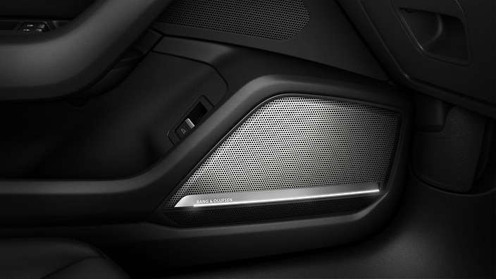 Bang & Olufsen® Advanced sound system with 3D sound