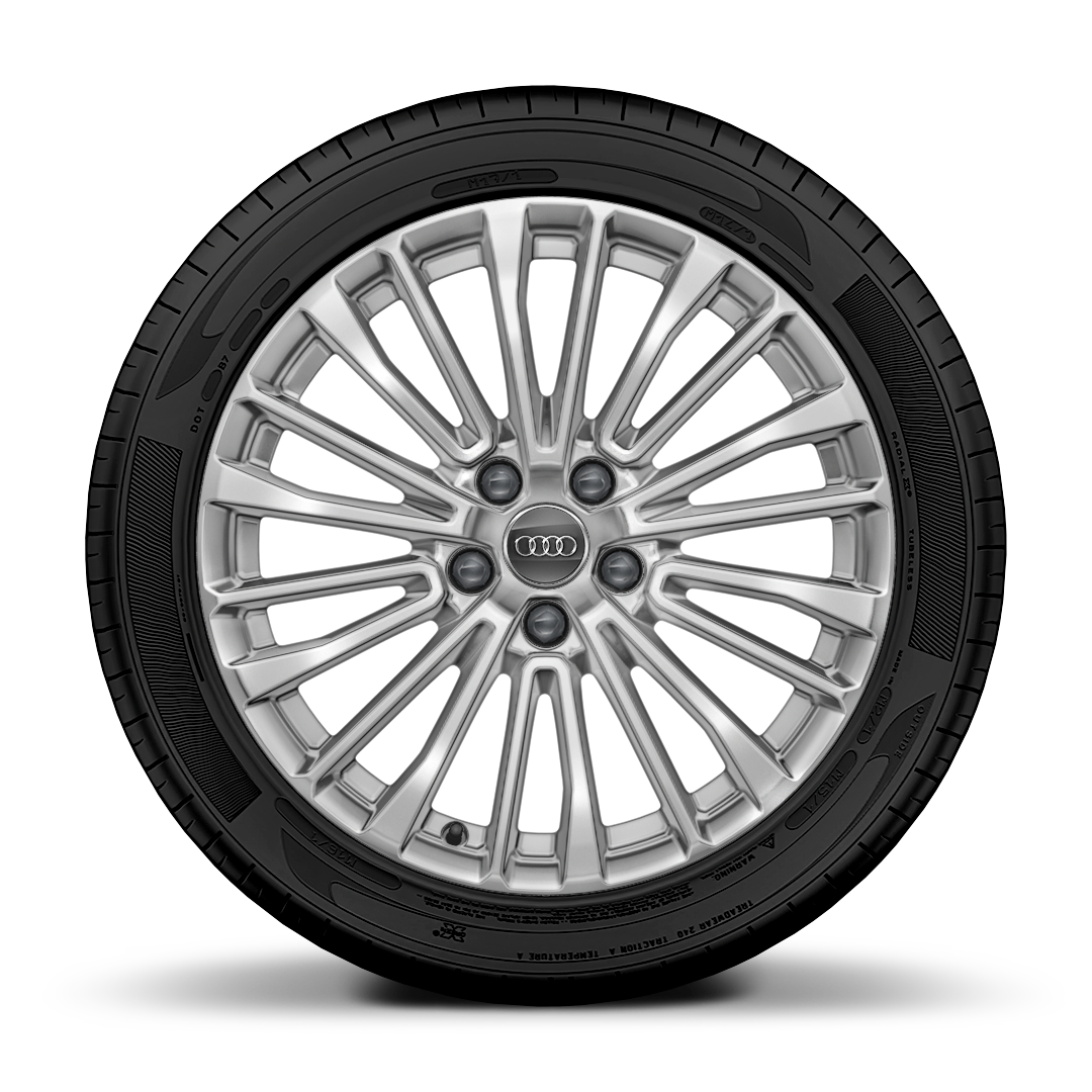 Jantes de liga leve 18" multi raios e pneus 225/55 R18