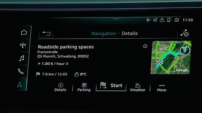 Audi connect (3 anni): Audi connect Navigation e infotainment