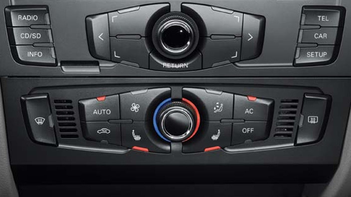 Heated front seats