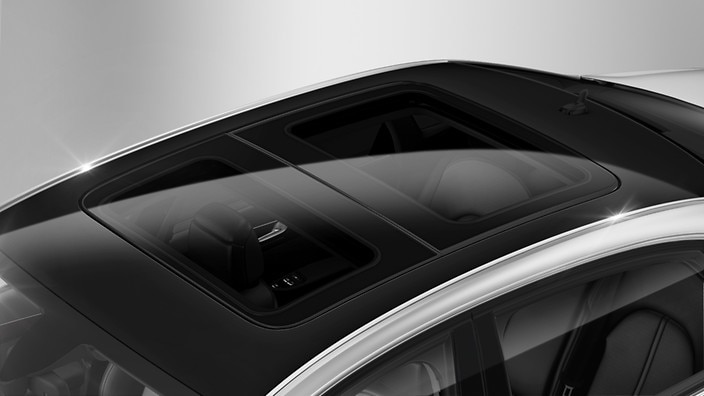Panoramic sunroof