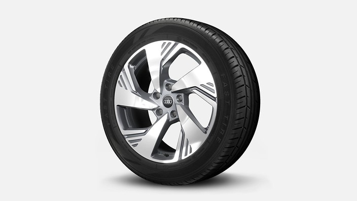 20" wheels in 5-arm structure design