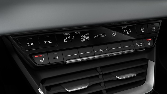 Heated front and rear seats