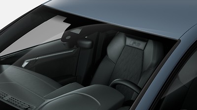 Windshield with acoustic glass