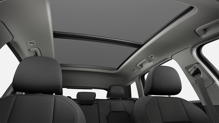 Power panoramic glass roof