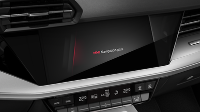 MMI Navigation Plus with high-resolution 10.1&quot; touch screen, colour display